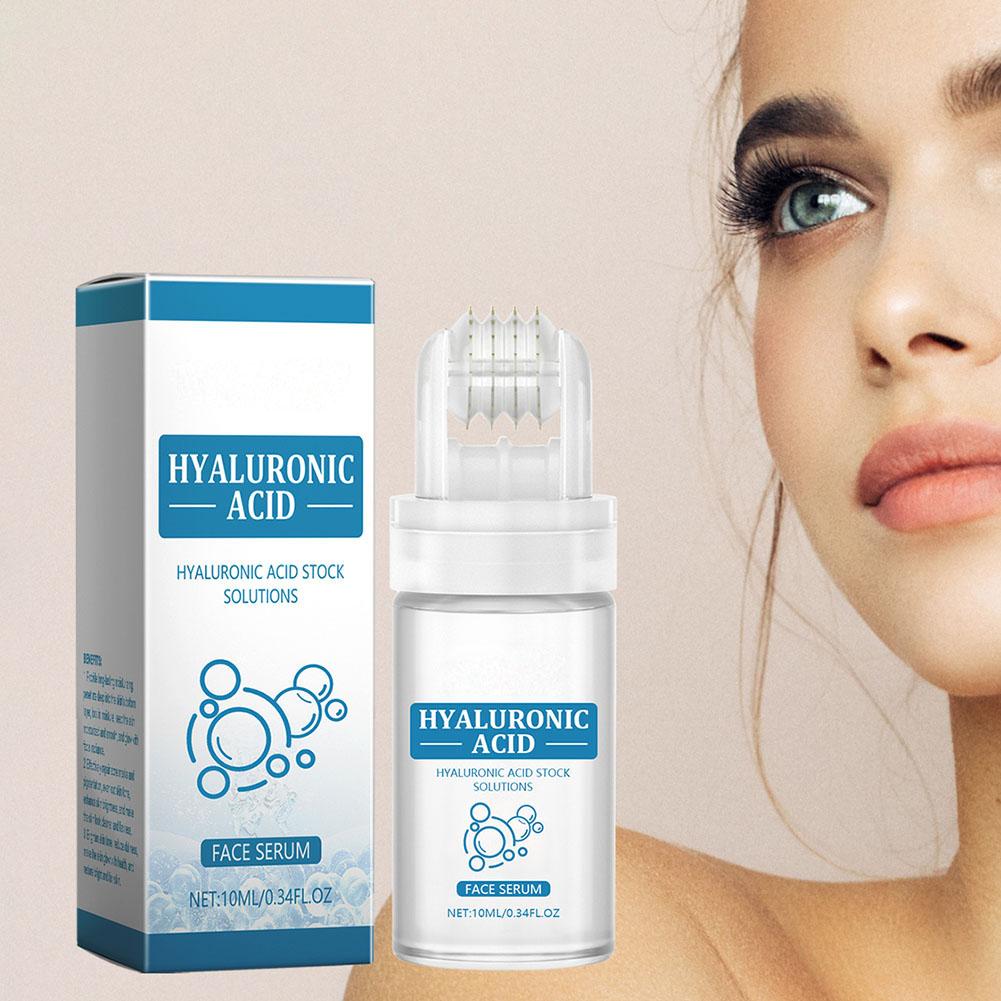 ヒアルロン酸配合のフェイスセラム 10ml。ローラー型アプリ - Skincare のレビューと価格