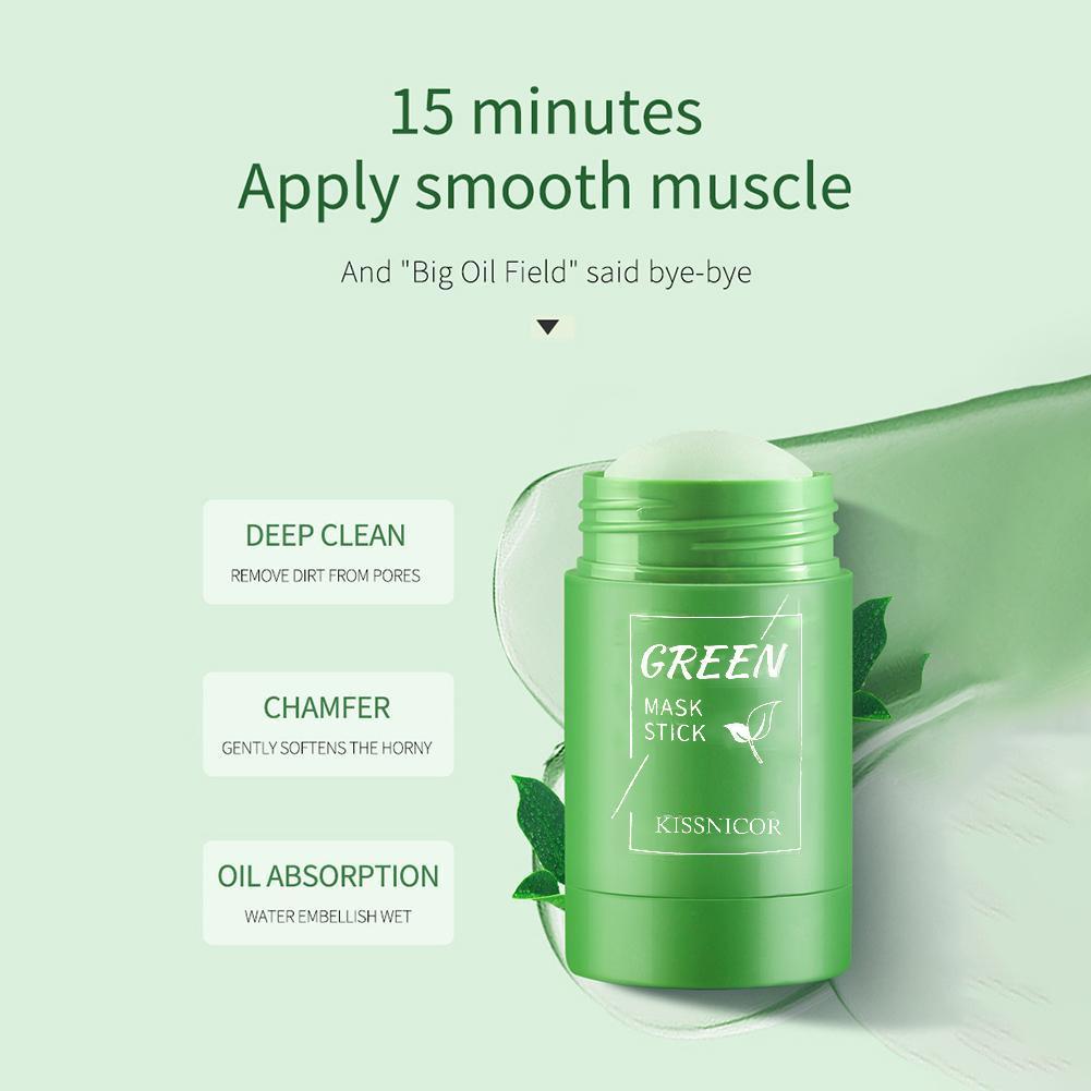 1/5 個緑茶クレンジングマスクスティック浄化クレイマスクス - Green Tea Cleansing Clay Mask のレビューと価格
